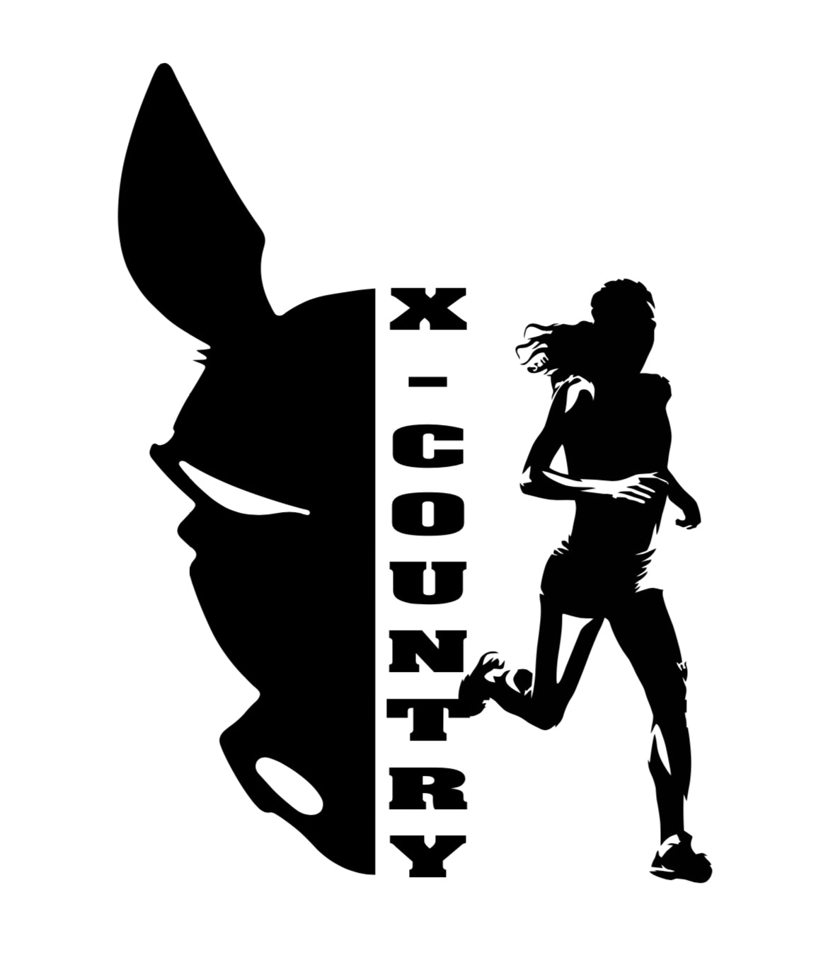 BHS X-Country Stickers