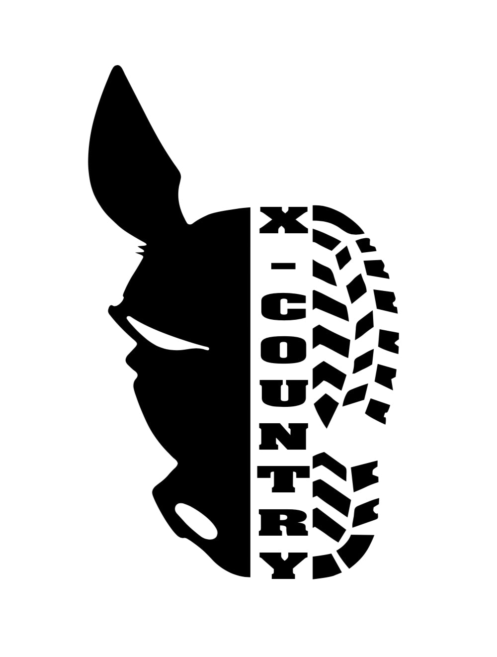 BHS X-Country Stickers