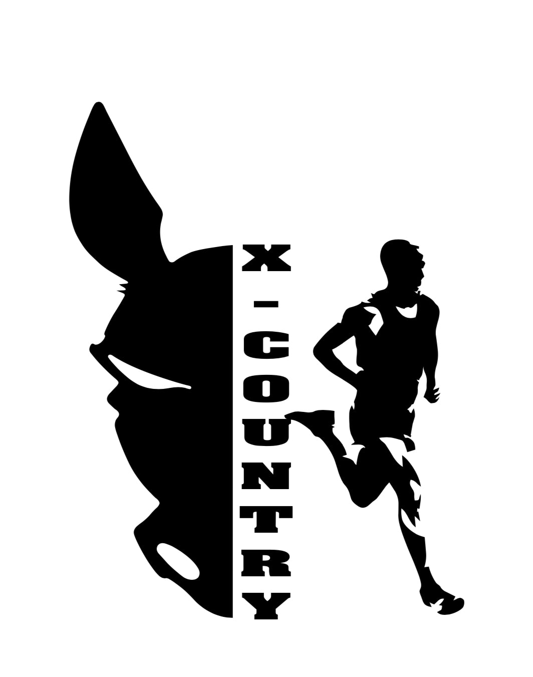 BHS X-Country Stickers